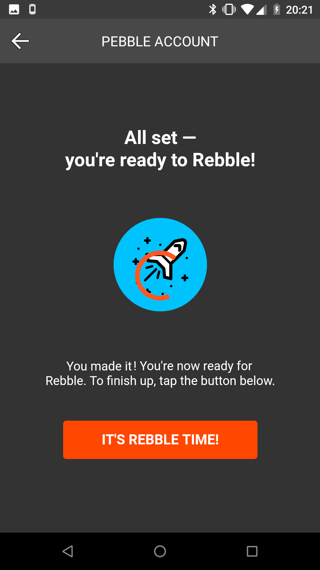 Pebble watch hot sale rebble