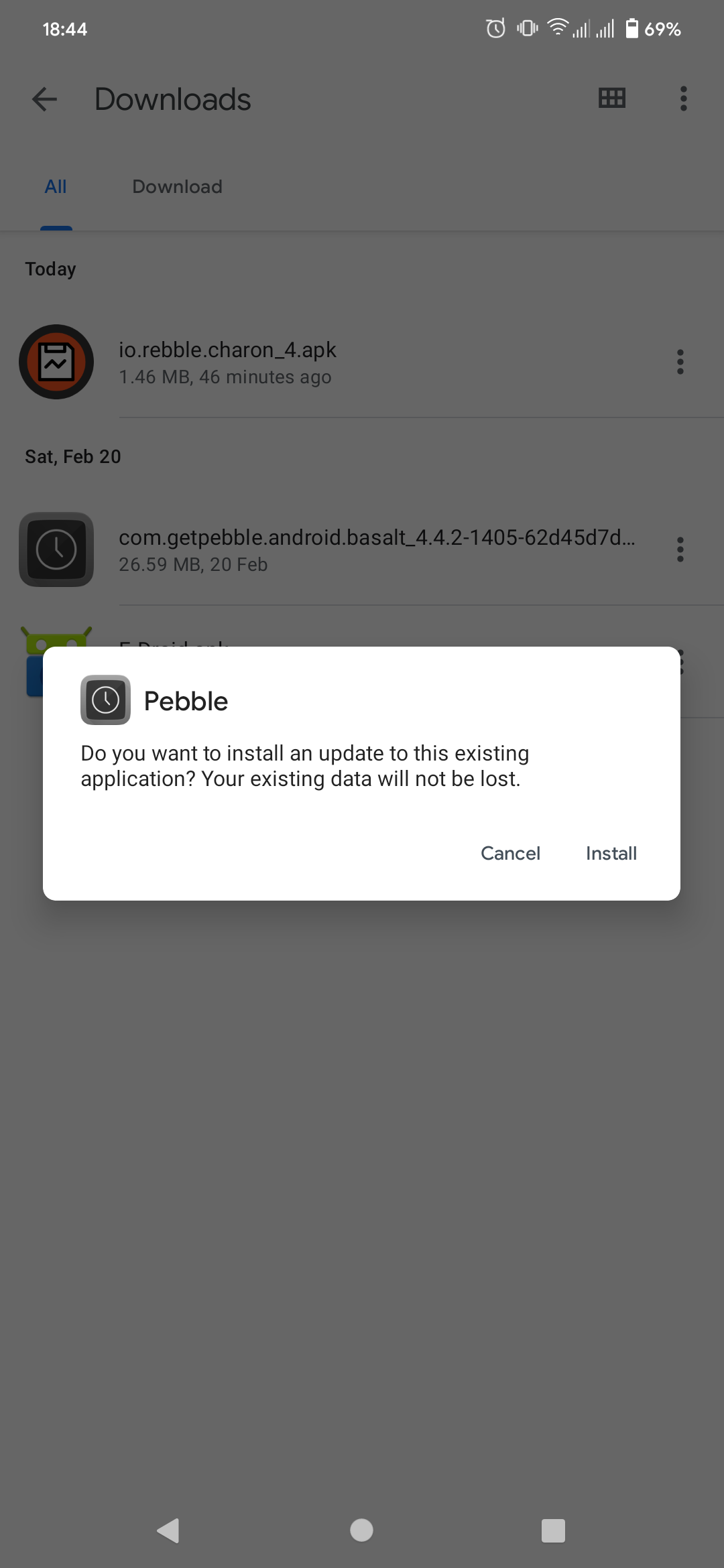 Rebble (pebble-dev) on X: New from swansswansswansswanssosoft: Just Chat,  a chat client just for Pebble users!    / X